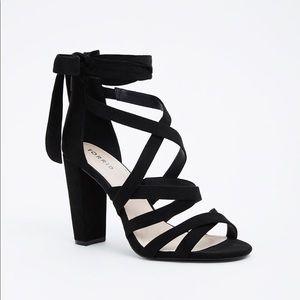 Torrid Strappy Lace Heel